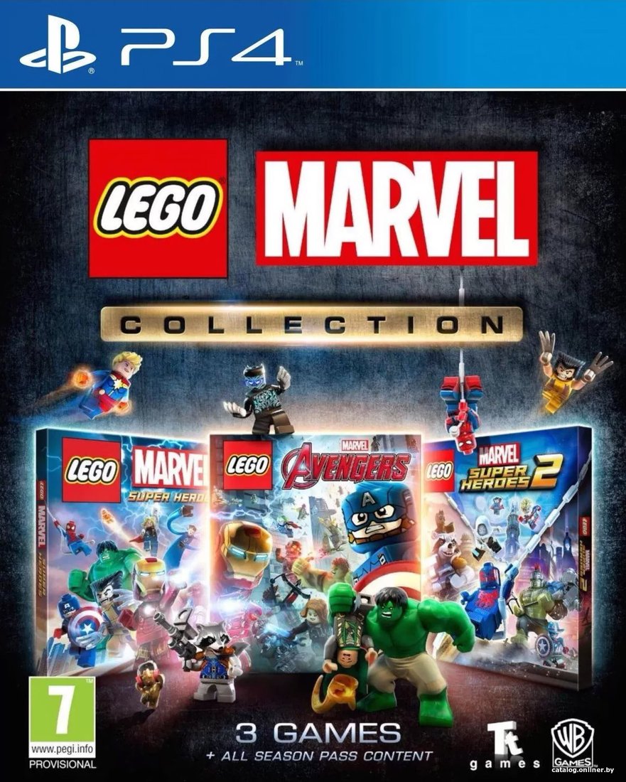 LEGO Marvel Collection для PlayStation 4