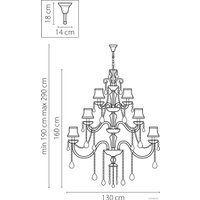 Припотолочная люстра Lightstar Nativo 715287