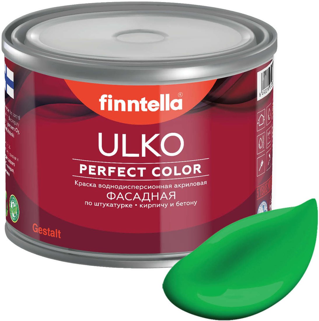 

Краска Finntella Ulko Niitty F-05-1-3-FL131 2.7 л (луговой)