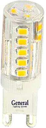 

Светодиодная лампочка General Lighting GLDEN-G9-5-P-220-4500