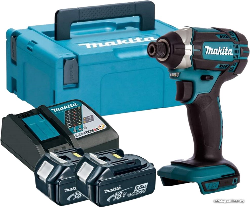 Винтоверт Makita DTD152RTJ (с 2-мя АКБ, кейс )