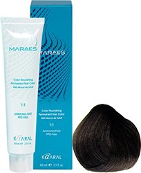 

Крем-краска для волос Kaaral Maraes 5.1 светло-пепельный каштан