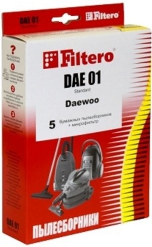 

Комплект одноразовых мешков Filtero DAE 01(5) Эконом