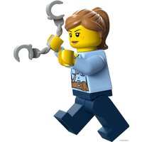 Конструктор LEGO City 60314 Погоня полиции за грузовиком с мороженым