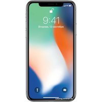 Телефон Apple iPhone X 64GB (серебристый)