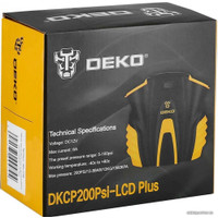 Автомобильный компрессор Deko DKCP200Psi-LCD Plus