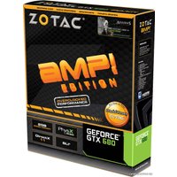 Видеокарта ZOTAC GeForce GTX 680 AMP! 2GB GDDR5 (ZT-60105-10P)