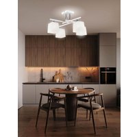 Люстра средней высоты Aitin Pro НПБ 02-4x60-101 N5985/4 (белый/хром)