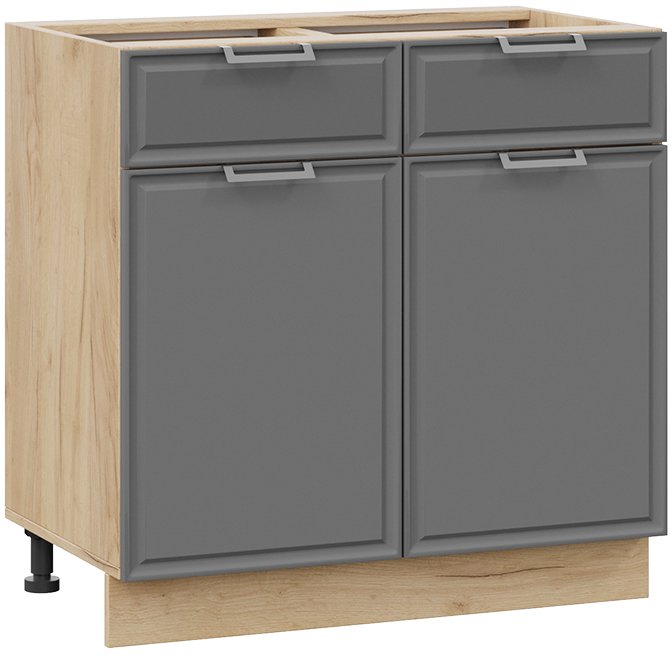 

Шкаф напольный Трия Белладжио 1Н8Я1 (дуб крафт золотой/софт графит)