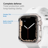 Чехол Spigen Ultra Hybrid для Apple Watch (45 мм) ACS04180 (прозрачный)