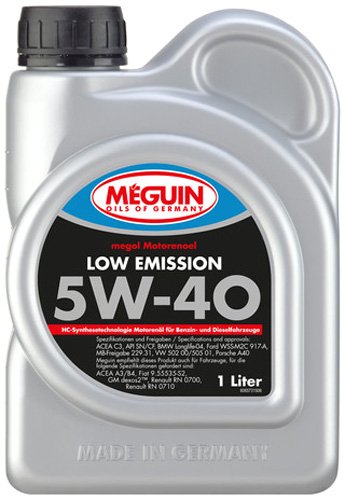 

Моторное масло Meguin Megol Low Emission 5W-40 1л [6573]