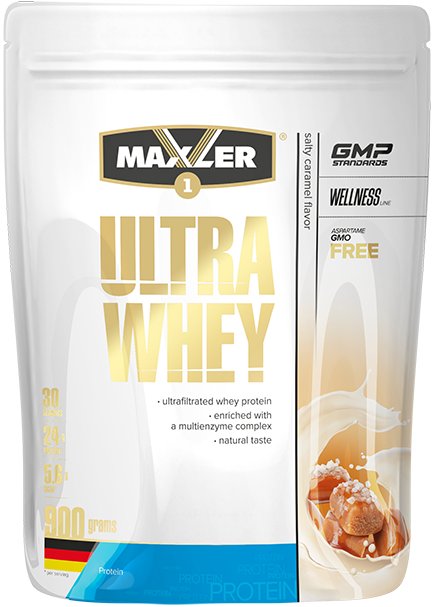 

Протеин комплексный Maxler Ultra Whey (соленая карамель, 900г)