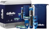 Fusion Proglide 3 сменные кассеты + 3 насадки для бороды + чехол