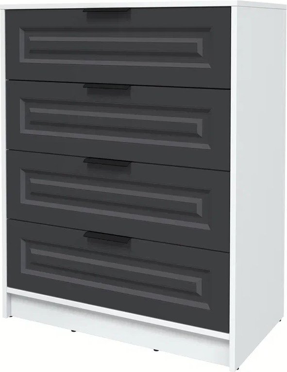 

Комод Интерлиния Концепт КТ-К80 Деко (белый платинум/пепел)