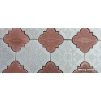 Форма для садовой плитки Стандартпарк Клевер краковский гладкий большой ф11020 в Орше