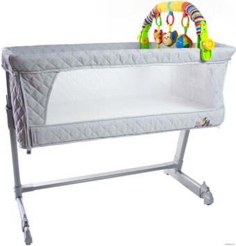 Приставная детская кроватка ForKiddy Stratus (с дугой)
