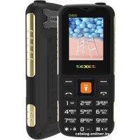 Кнопочный телефон TeXet TM-D400 (черный)