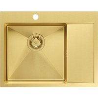 Кухонная мойка Quadron Hb7911Pvdbsg1