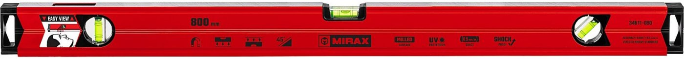 

Уровень строительный Mirax 34611-080