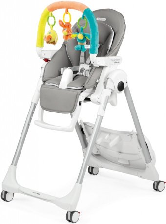 Высокий стульчик Peg Perego Pappa Follow Me Plus (ice)