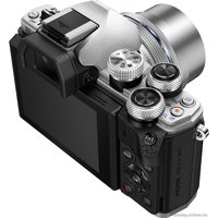 Беззеркальный фотоаппарат Olympus OM-D E-M10 Mark II Double Kit 14-42mm EZ + 40-150mm Silver