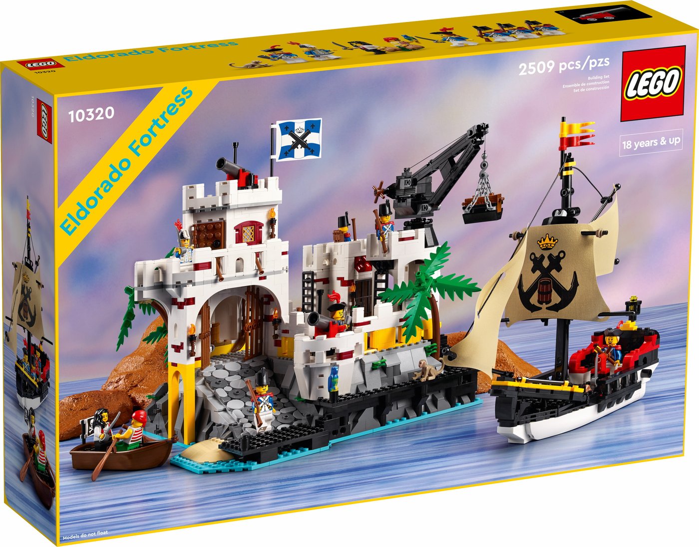 

Конструктор LEGO Icons 10320 Крепость Эльдорадо