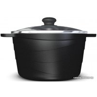 Кастрюля Нева металл посуда (НМП) Черный гранит 186660