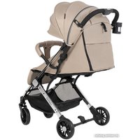Коляска прогулочная «книга» Farfello Comfy Go Comfort CG-113 (бежевый/хром)