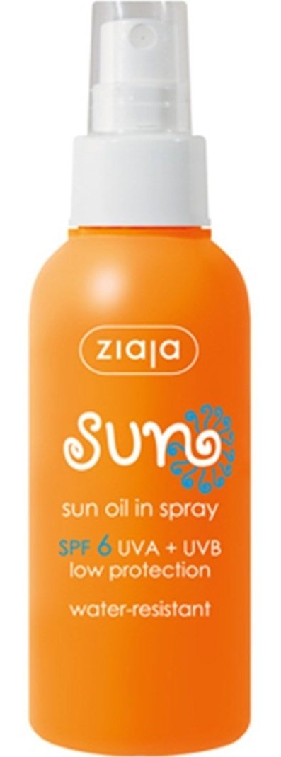 

Масло солнцезащитное Ziaja Sun oil in spray SPF 6 125 мл