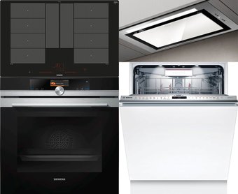 Комплект встраиваемой техники Siemens HS636GDS2 + EX801LYC1E + Bosch SMV8YCX03E + Elica Hidden 2.0 IXGL/A/90