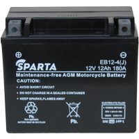 Мотоциклетный аккумулятор Sparta EB12-4(J), YTX12-BS, YTX14-BS (12 А·ч)