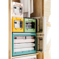Органайзер для хранения Happy Home Многофункциональный складной с ручками HH-016 40 л (зеленый)