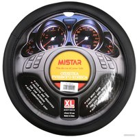 Оплетка на руль Airline MIS-LT34B (XL, черный)