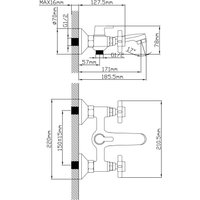 Смеситель Oasis L2009CH_Deg