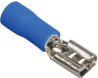 Разъем плоский IEK Рпим URM10-D25-D23-5 (100 шт, синий)