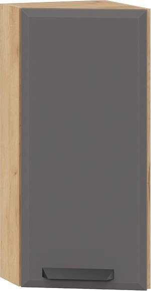 

Шкаф навесной Трия Тиана 1В3Т (дуб крафт золотой/асфальт супермат)