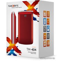 Кнопочный телефон TeXet TM-404 Red