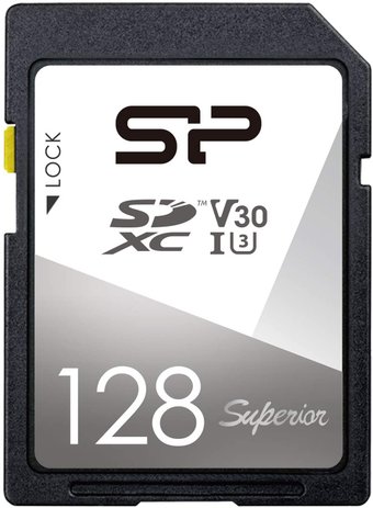 Карта памяти Silicon-Power Superior SDXC SP128GBSDXCV3V10 64GB