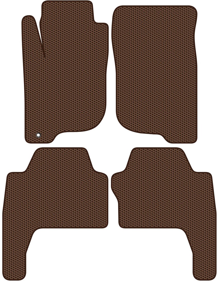 

Комплект ковриков для авто Alicosta Mitsubishi Pajero Sport II (suv) 2008 - 2017 (коричневый, сота)