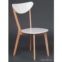 Стул TetChair Maxi (белый/бук натуральный)