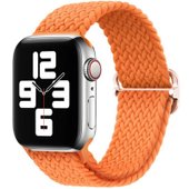 Wick из плетеного нейлона для Apple Watch 38/40/41mm (оранжевый)