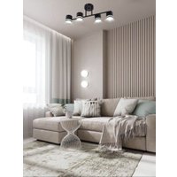 Припотолочная люстра Aitin Pro X1016/4 (черный)