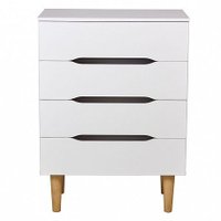 Детский комод Polini Kids Simple 3602 0002751.163 (белый/дуб каменный)