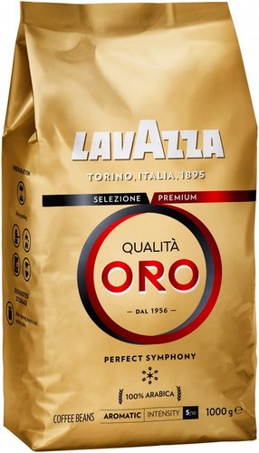 Кофе Lavazza Qualita Oro в зернах 1000 г