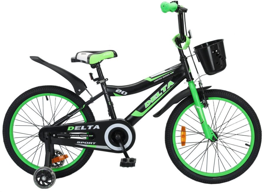 Детский велосипед Delta Sport 2005 20 (зеленый)