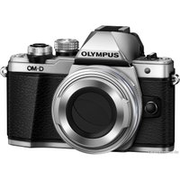 Беззеркальный фотоаппарат Olympus OM-D E-M10 Mark II Double Kit 14-42mm EZ + 40-150mm Silver