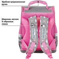 Школьный рюкзак Юнландия Wise. Sweet Whiskers 272075