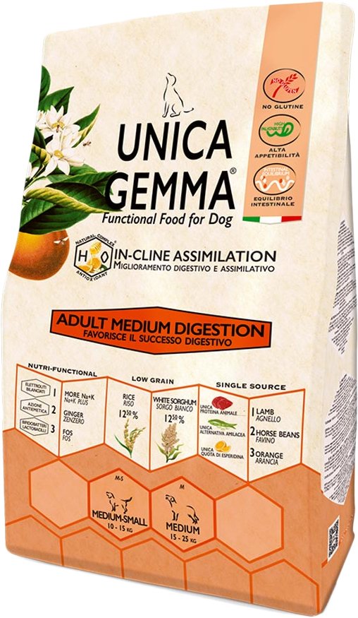 

Сухой корм для собак Unica Gemma Adult Medium Digestion (для улучшения пищеварения) 2 кг