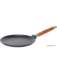 Блинная сковорода Биол с ровными бортами 22 см