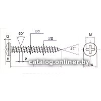 Шуруп ЕКТ CV010237M